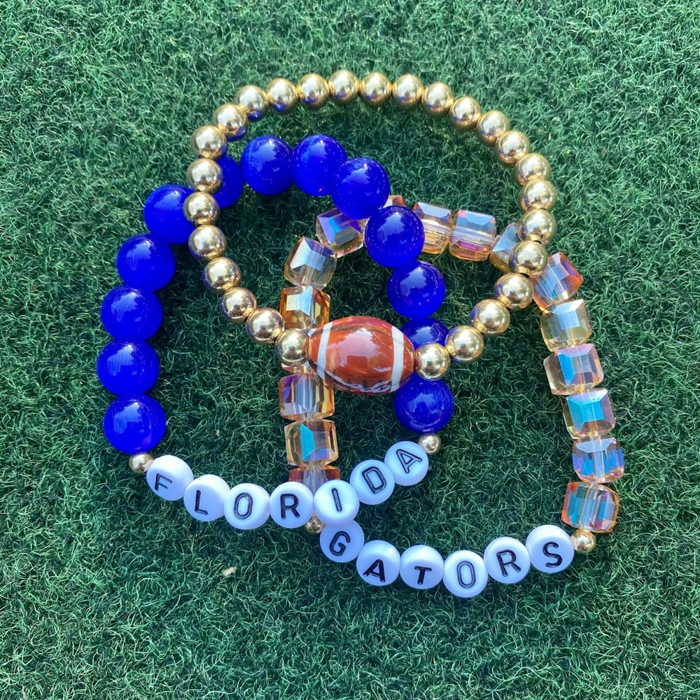 Florida Gators Game Day Bracelet Stack